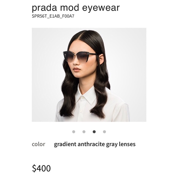 Prada mod eyewear SPR56T_E1AB_F00A - Picture 4 of 7